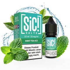 Sic Salts Liquids 10ml - Mint Tea Ice 10mg