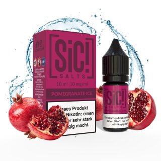 Sic Salts Liquids 10ml - Pomegranate Ice 10mg