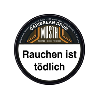 MustH Dark Blend Shisha Tabak  200g - CARIBBEAN DRUM