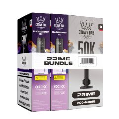 Al Fakher Hypermax Prime 50K - Blackcurrant Ice (2er Pod + Coil)