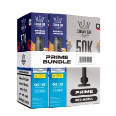 Al Fakher Hypermax Prime 50K - Blue Razz Lemonade (2er Pod + Coil)