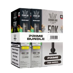 Al Fakher Hypermax Prime 50K - Grape Mint (2er Pod + Coil)