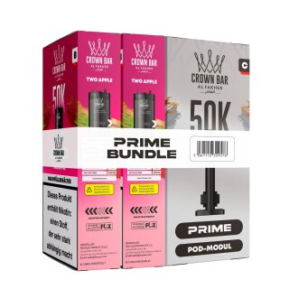 Al Fakher Hypermax Prime 50K - Two Apple (2er Pod + Coil)