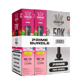 Al Fakher Hypermax Prime 50K - Hubba (2er Pod + Coil)