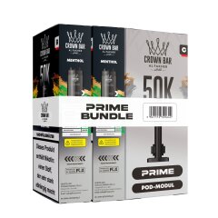 Al Fakher Hypermax Prime 50K - Menthol (2er Pod + Coil)