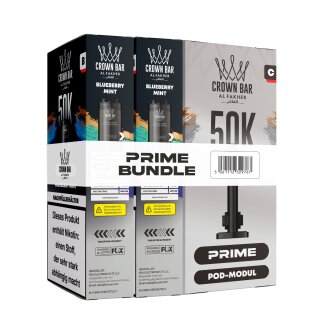 Al Fakher Hypermax Prime 50K - Blueberry Mint (2er Pod +...