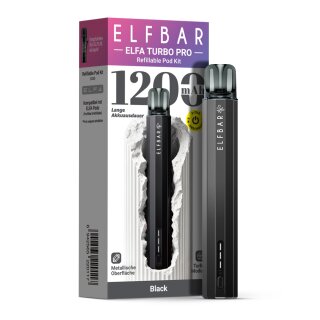 ELFA Turbo Pro Pod System - Black