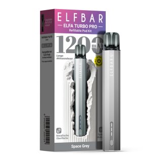 ELFA Turbo Pro Pod System - Space Grey