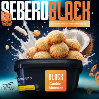 Sebero Dark Blend Shisha Tabak 200g - COKI MONSTER