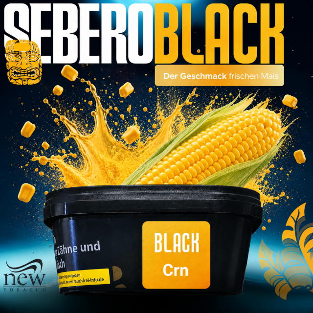 Sebero Dark Blend Shisha Tabak 200g - CRN