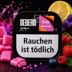 Sebero Dark Blend Shisha Tabak 200g - DEL TORO