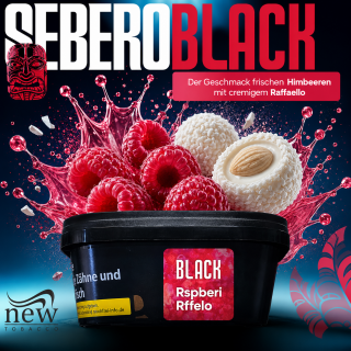 Sebero Dark Blend Shisha Tabak 200g - RSPBERI RFFELO