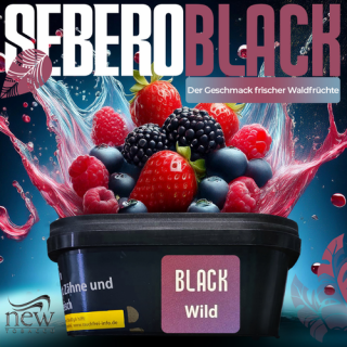 Sebero Dark Blend Shisha Tabak 200g - WILD