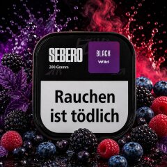 Sebero Dark Blend Shisha Tabak 200g - WILD