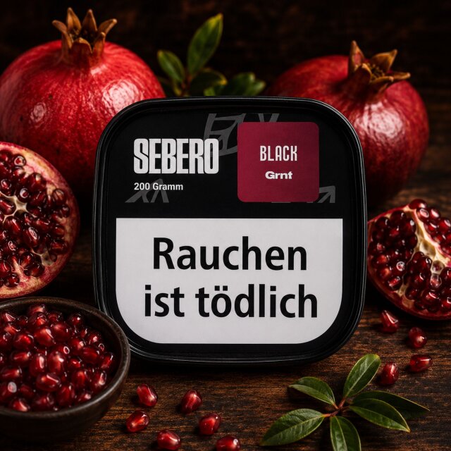 Sebero Dark Blend Shisha Tabak 200g - GRNT