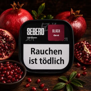 Sebero Dark Blend Shisha Tabak 200g - GRNT