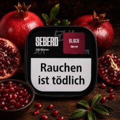 Sebero Dark Blend Shisha Tabak 200g - GRNT