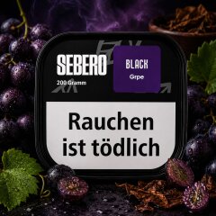 Sebero Dark Blend Shisha Tabak 200g - GRPE