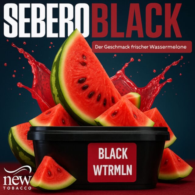Sebero Dark Blend Shisha Tabak 200g - WTRMLN