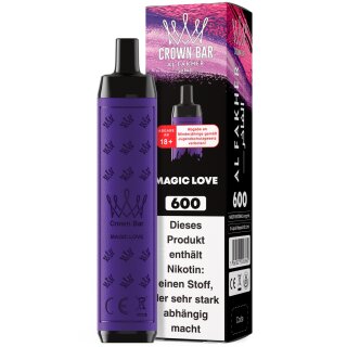 Al Fakher Crown Bar 600 Vape - Magic Love