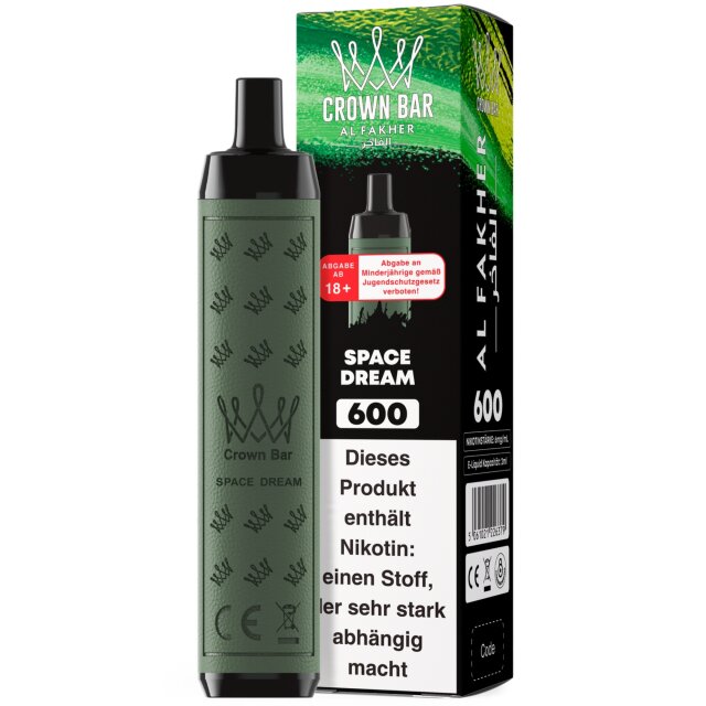 Al Fakher Crown Bar 600 Vape - Space Dream