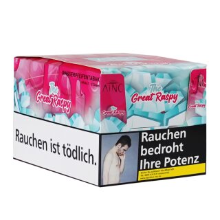 AINO Shisha Tabak 20g 12er Display - The Great Raspy