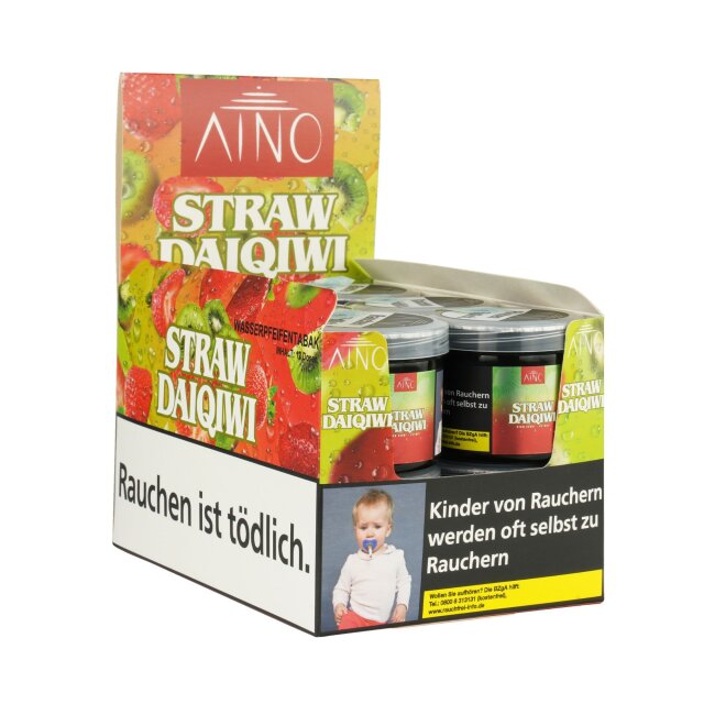 AINO Shisha Tabak 20g 12er Display - Straw Daiqiwi
