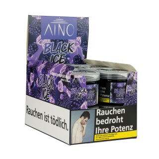 AINO Shisha Tabak 20g 12er Display - Black Ice