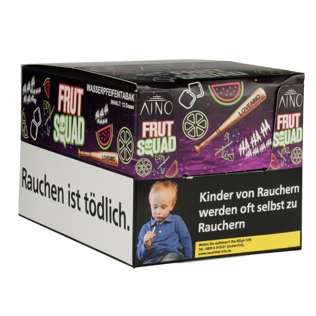 AINO Shisha Tabak 20g 12er Display - Frut Squad