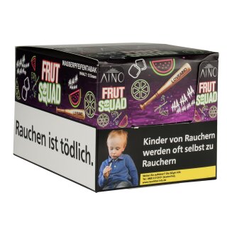 AINO Shisha Tabak 20g 12er Display - Frut Squad