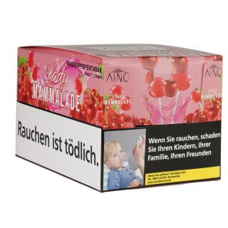 AINO Shisha Tabak 20g 12er Display - Lady Mammalade