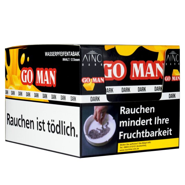 AINO Dark Shisha Tabak 25g 12er Display - Go Man