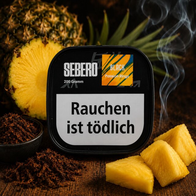 Sebero Dark Blend Shisha Tabak 200g - Passion Ring