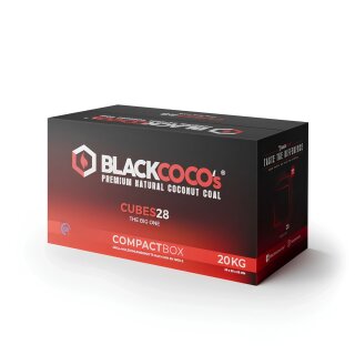 BLACKCOCO’s 20kg [Gastro] 28er Shisha Kohle...