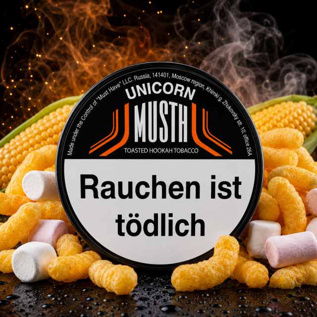 MustH Dark Blend Shisha Tabak 200g - UNICORN