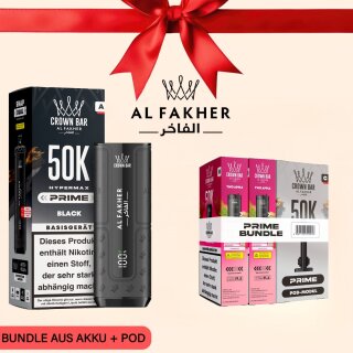 Al Fakher Hypermax Prime 50K Starter Bundle –...