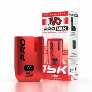 IVG PRO 15K Akkuträger - Rot