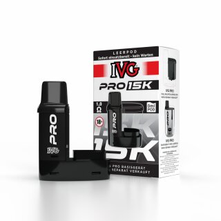 IVG PRO 15K Pods 0ml - Leerpod 0,8 Ohm