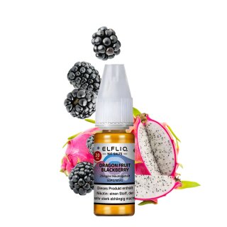 ELFBAR ELFLIQ 10ml - Dragon Fruit Blackberry 20mg