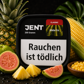 Jent Dark Blend Shisha Tabak 200g Classic Line - Aloha Crn