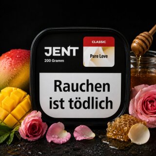 Jent Dark Blend Shisha Tabak 200g Classic Line - Pure Love