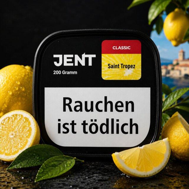 Jent Dark Blend Shisha Tabak 200g Classic Line - Saint Tropez