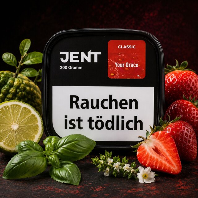 Jent Dark Blend Shisha Tabak 200g Classic Line - Your Grace