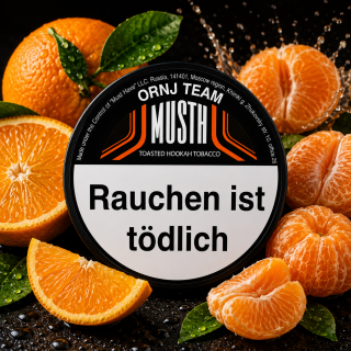 Must H Dark Blend Shisha Tabak 125g - ORNJ TEAM