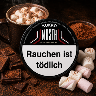 Must H Dark Blend Shisha Tabak 125g - KOKKO