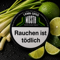 Must H Dark Blend Shisha Tabak 125g - LEMN GRASS