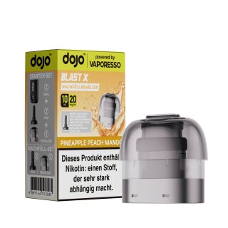 Vaporesso Dojo Blast X Pod 10ml - Pineapple Peach Mango 20mg