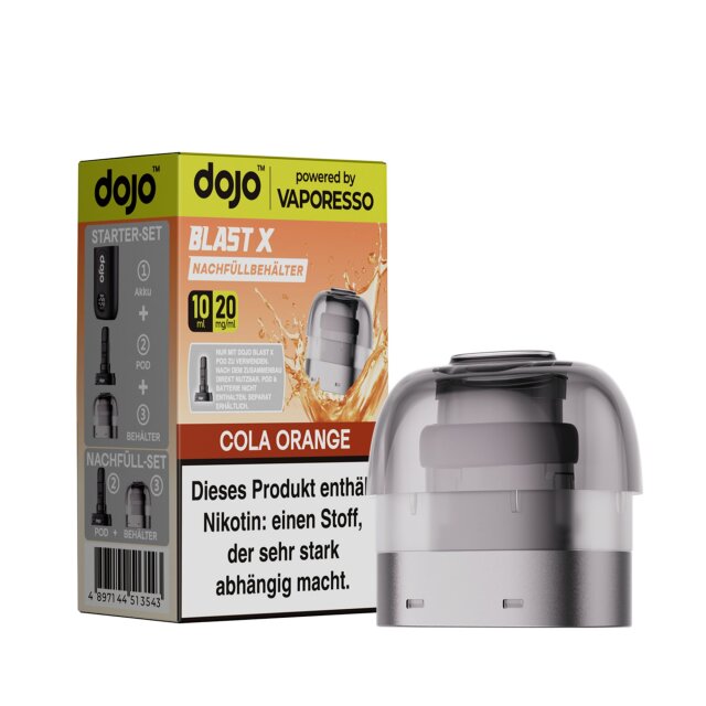 Vaporesso Dojo Blast X Pod 10ml - Cola Orange 20mg