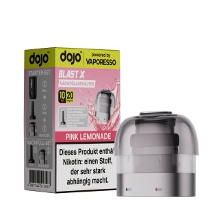 Vaporesso Dojo Blast X Pod 10ml - Pink Lemonade 20mg