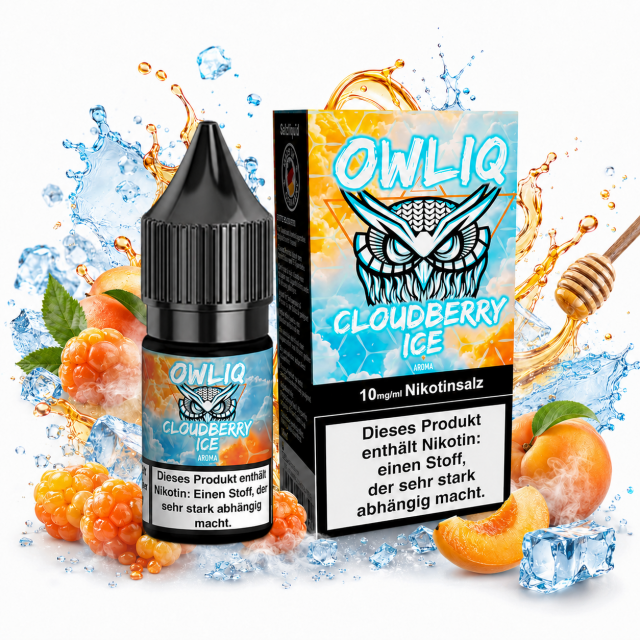 OWLIQ 10ml - Cloudberry Ice 10mg